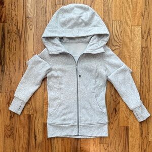 lululemon athletica Light Gray Women's Hoodie Sweater